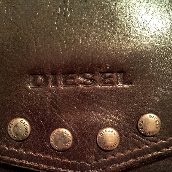 Diesel Brown Leather Wallet - Picture 2 of 9